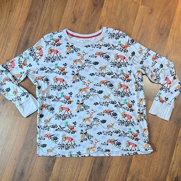 Vera Bradley Tops - Vera Bradley Christmas Pajamas - PJs - Long Sleeve - Reindeer Print